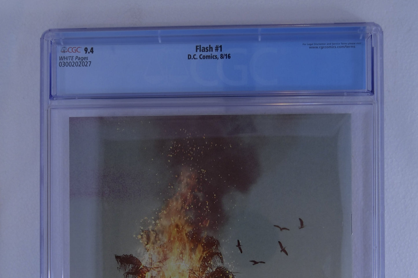 Flash #1 CGC 9.4 White Pages DC Rebirth 2016