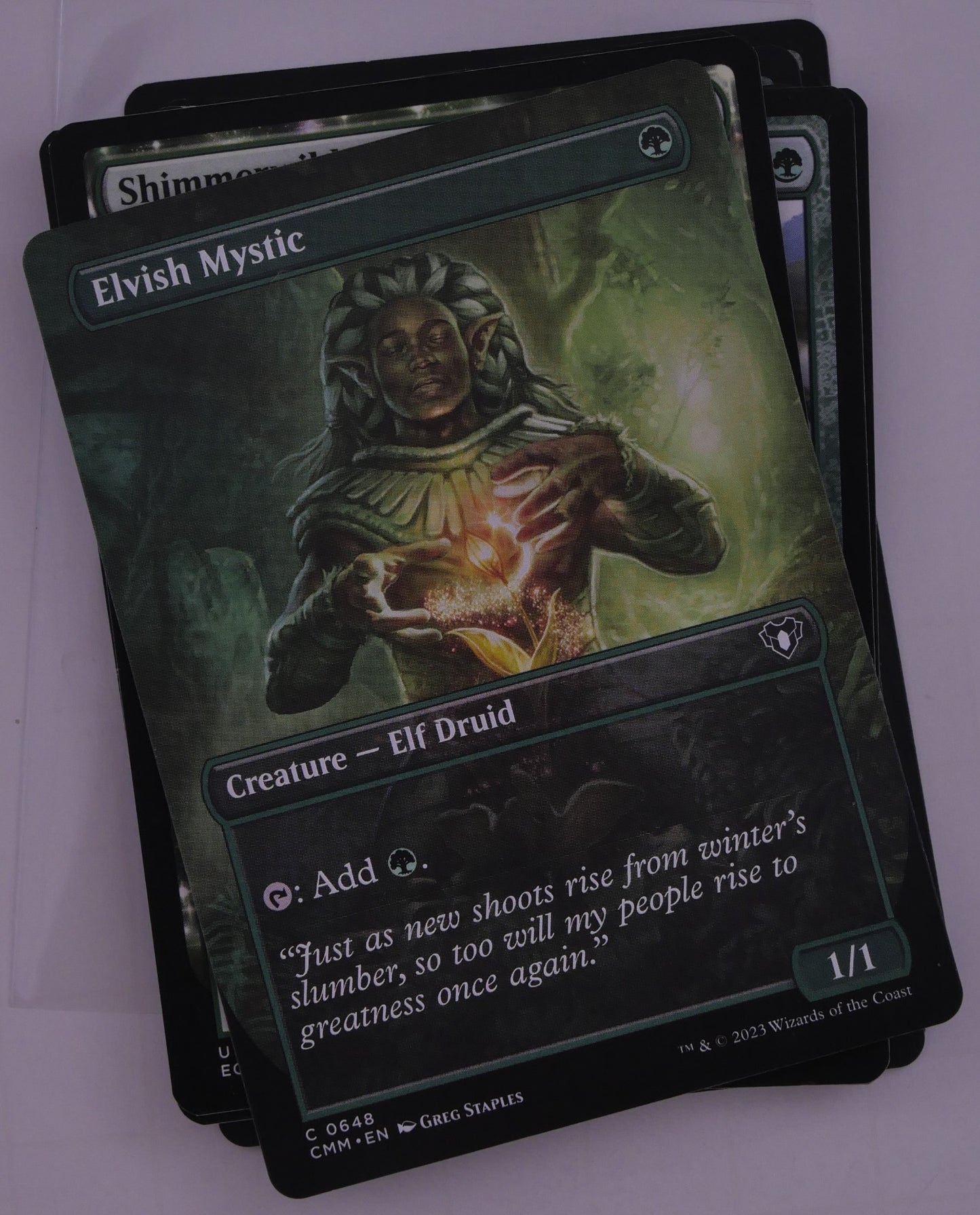 Elf Tribal Commander Ramp Engine Pack (10 Cards) MTG