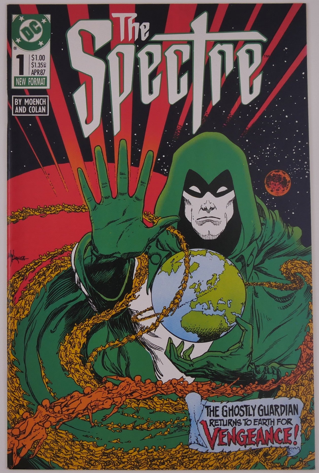 Spectre #1 Lot of 3 1987 DC Comics Copper Age Ghostly Guardian