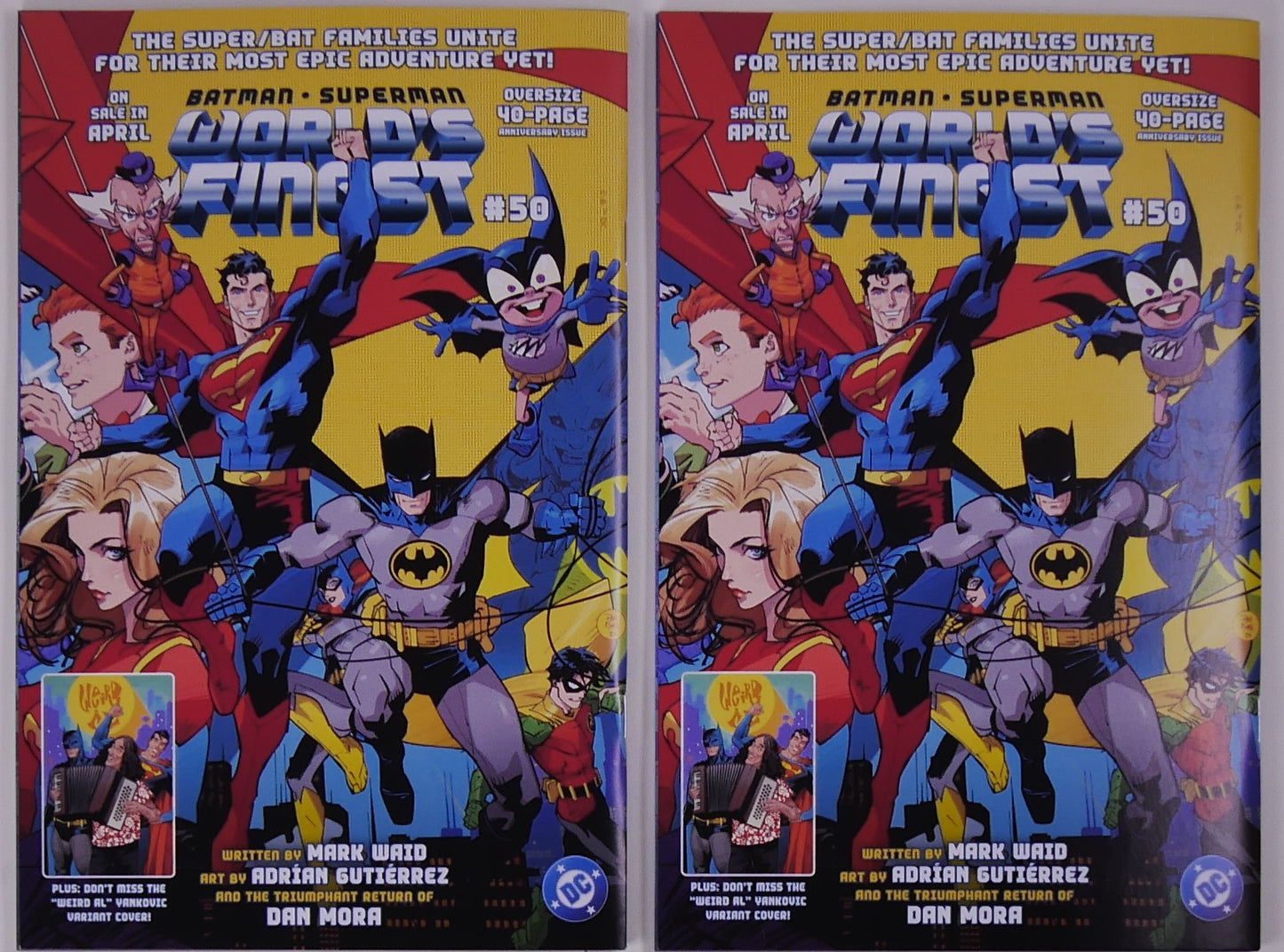 Superman Spider-Man #1 Lot of 2 Dell'Otto Variant Covers