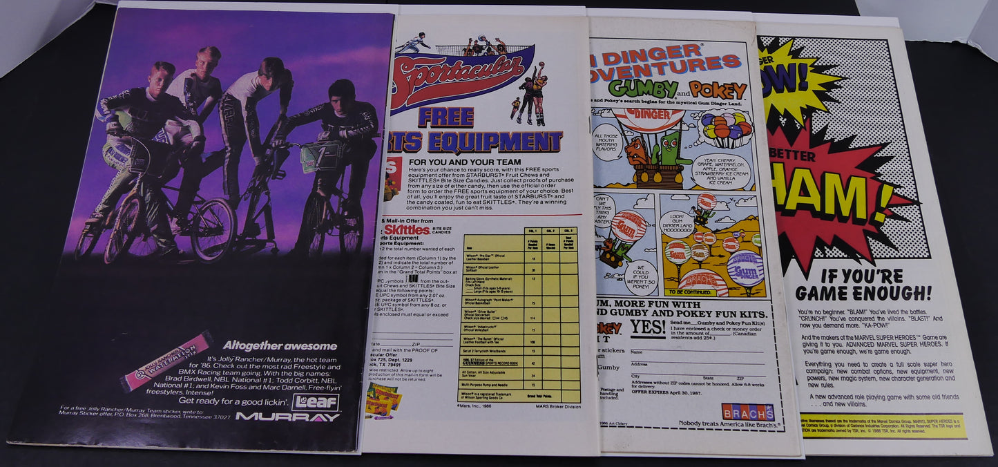 Spitfire and the Troubleshooters #1 2 5 7 Marvel New Universe Lot