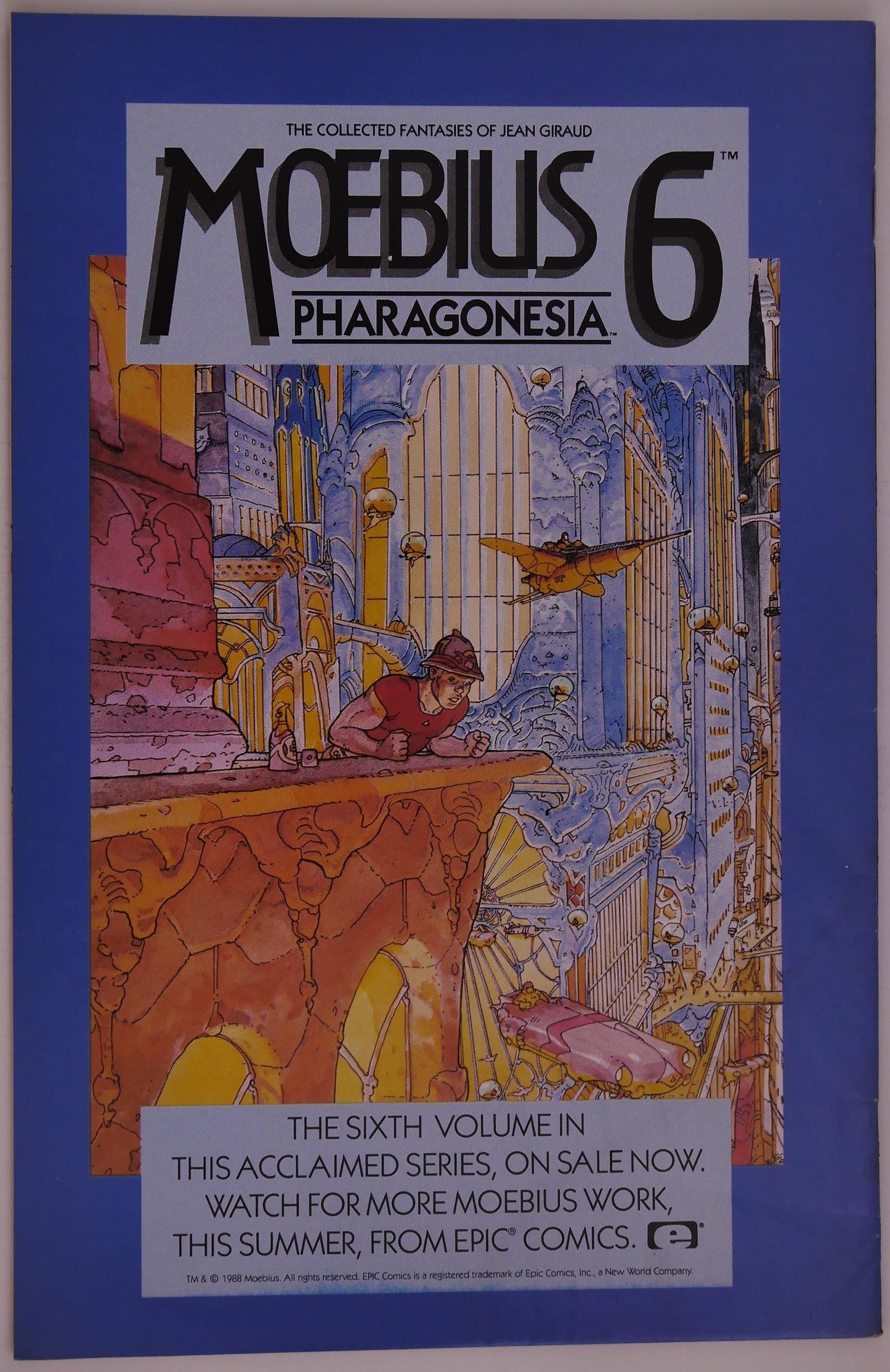 St. George #1 Epic Comics 1988 Shadowline Saga