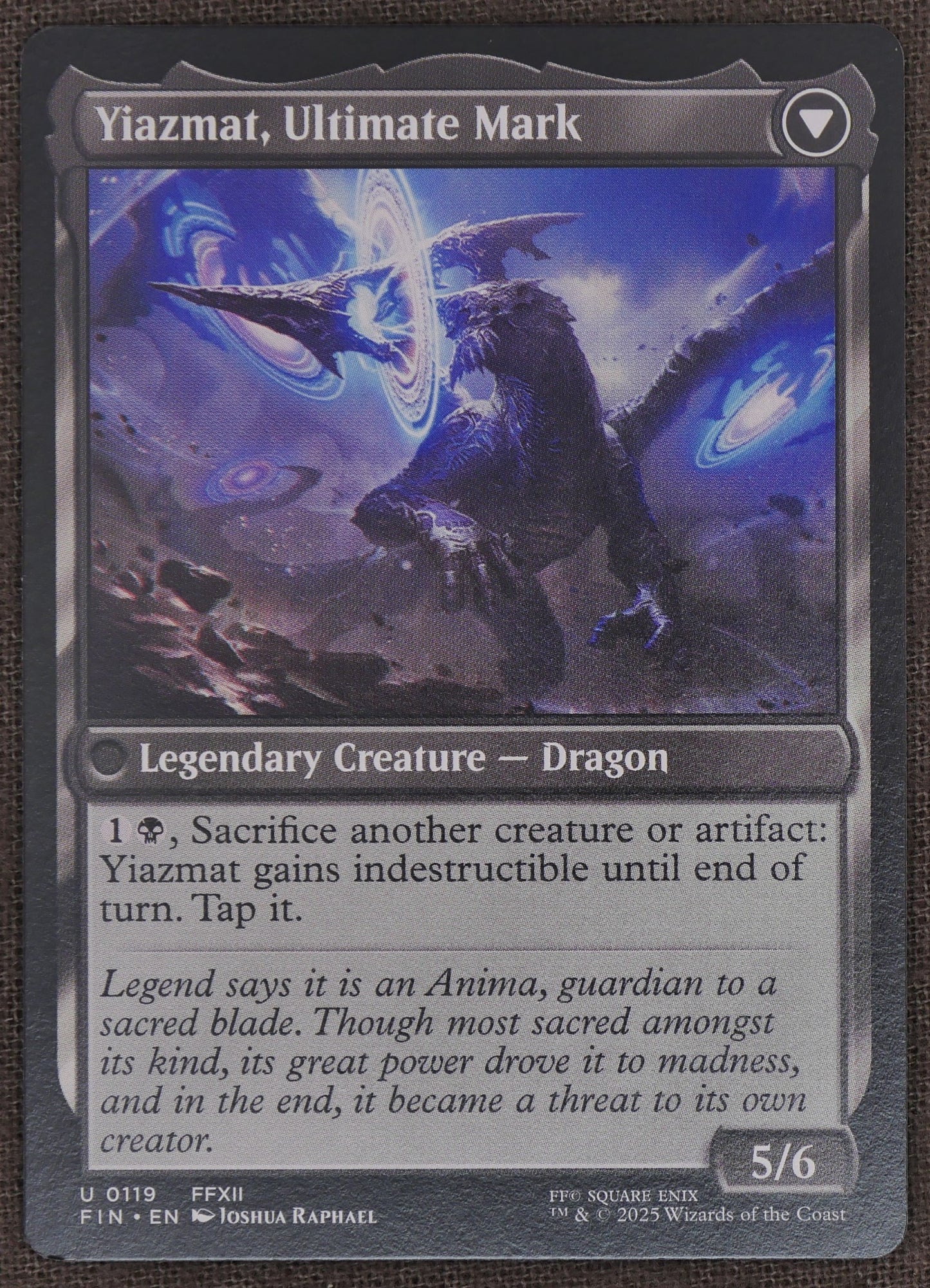Sidequest: Hunt the Mark // Yiazmat, Ultimate Mark FIN #119 MTG DFC Treasure Sacrifice Payoff