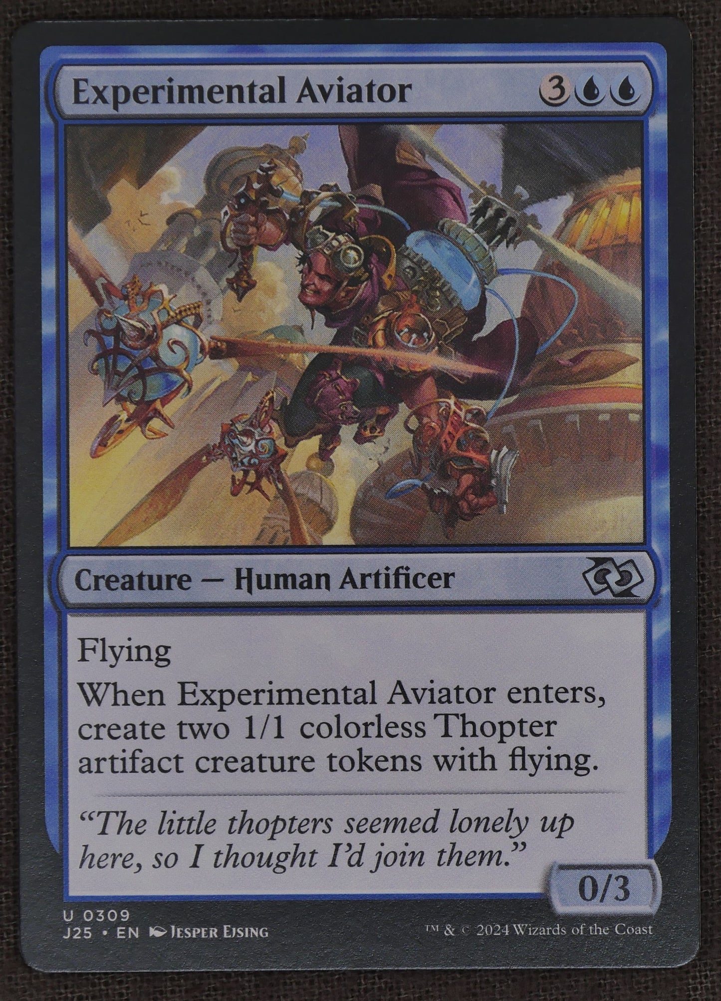 Experimental Aviator #309 regular finish from Jumpstart 2025.