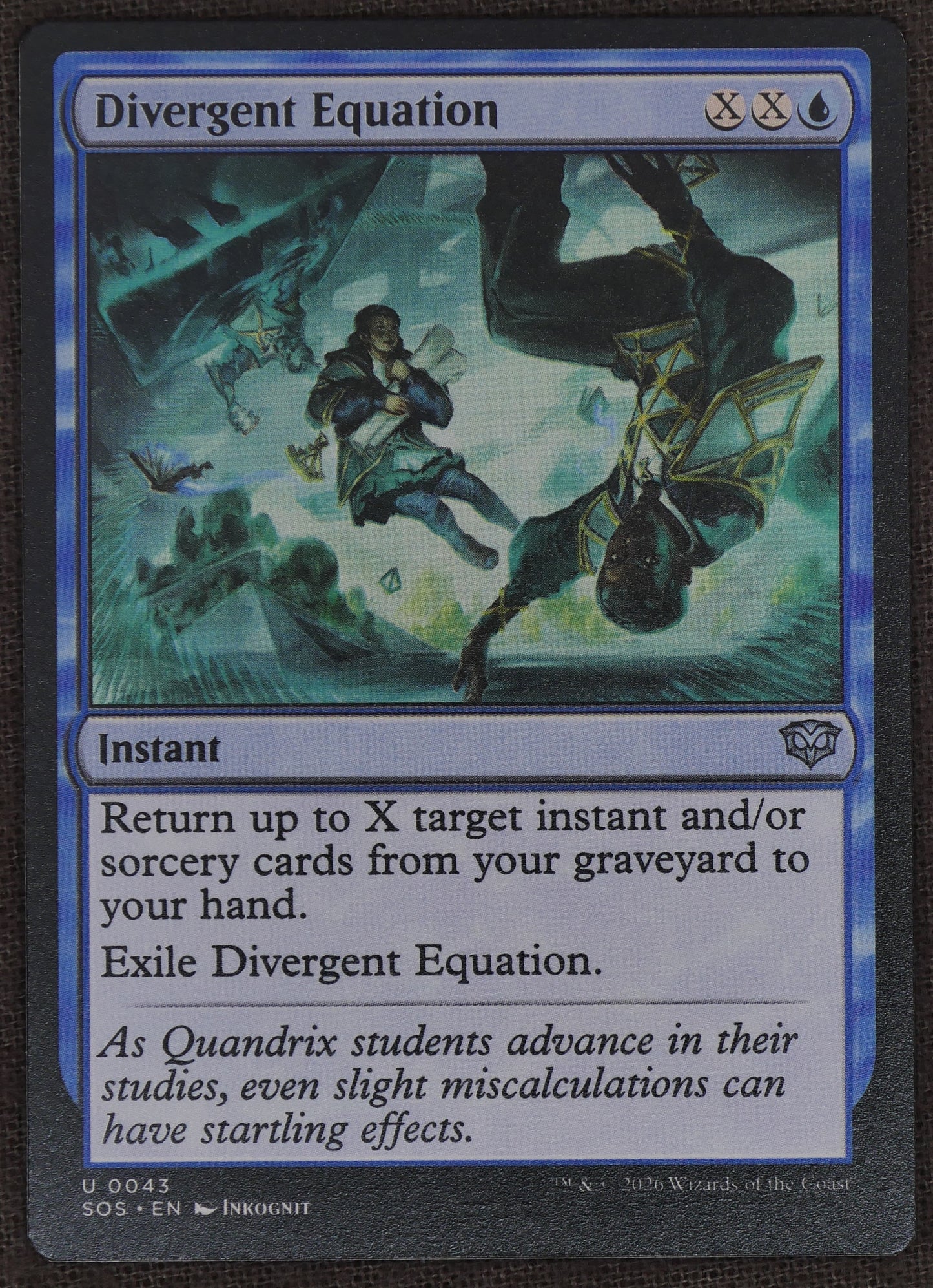 Divergent Equation SOS #43 Regular from Song of Creation.