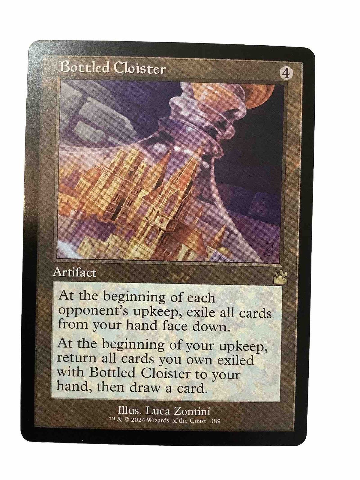 Bottled Cloister RVR 389 Retro Frame from Ravnica Remastered.