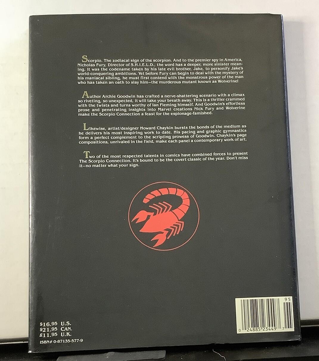 Wolverine, Nick Fury: The Scorpio Connection (Marvel Comics 1989) Hardcover