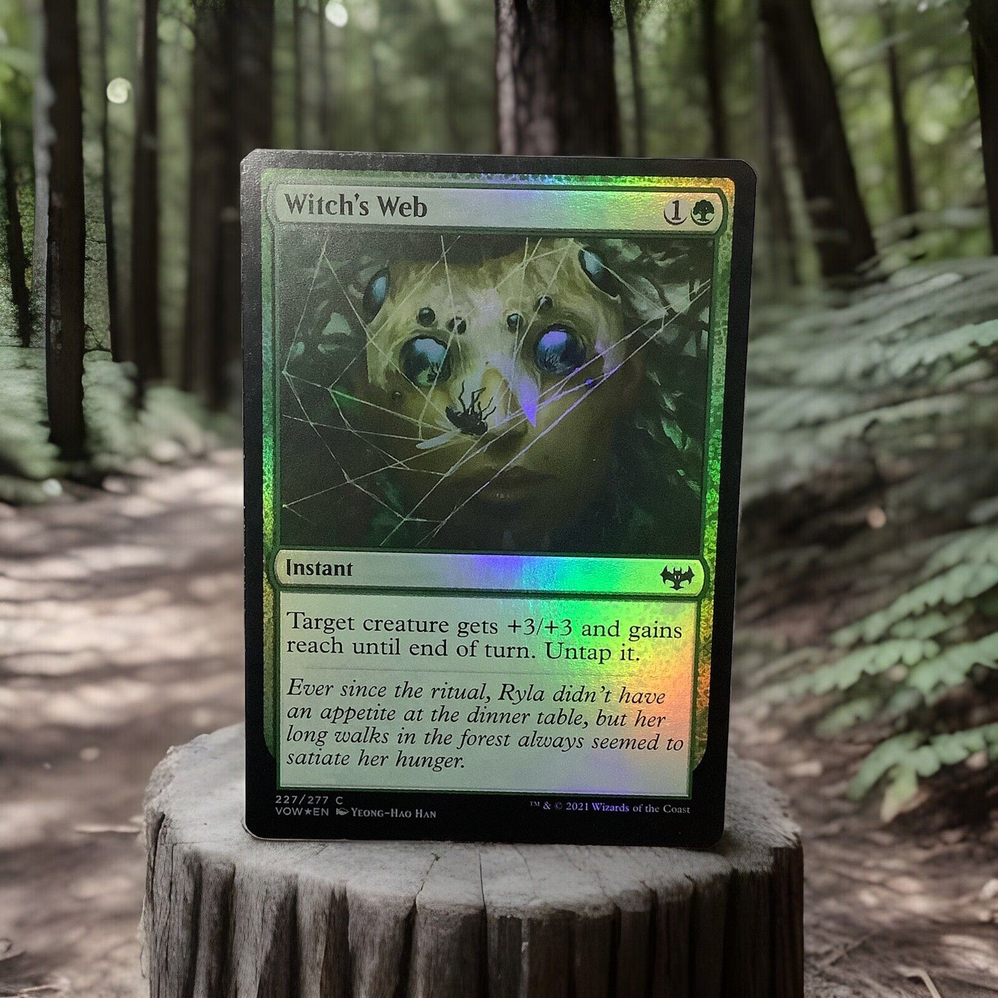 MTG VOW: Witch's Web (Instant) Innistrad: Crimson Vow 227/277 Foil Common