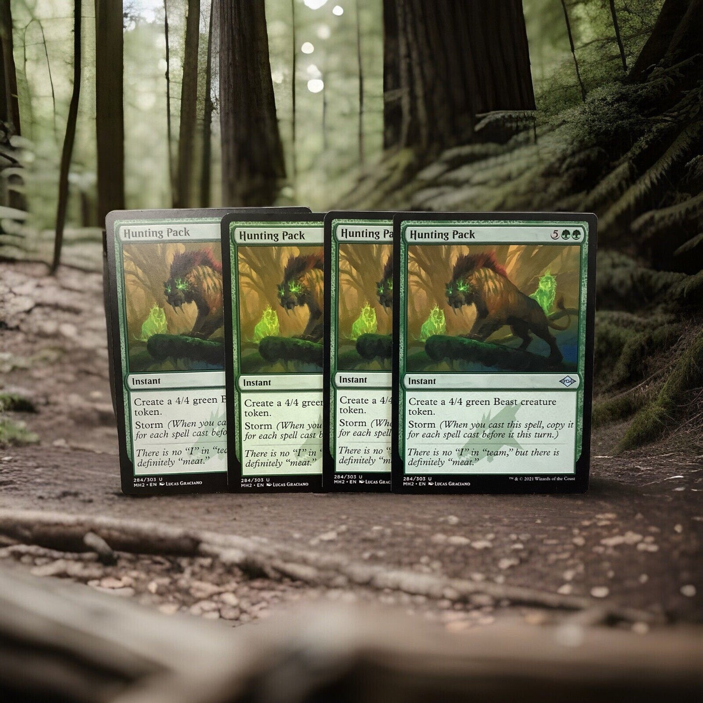 MTG MH2: X4 Hunting Pack (Instant) Modern Horizons 2 284/303 Regular Uncommon