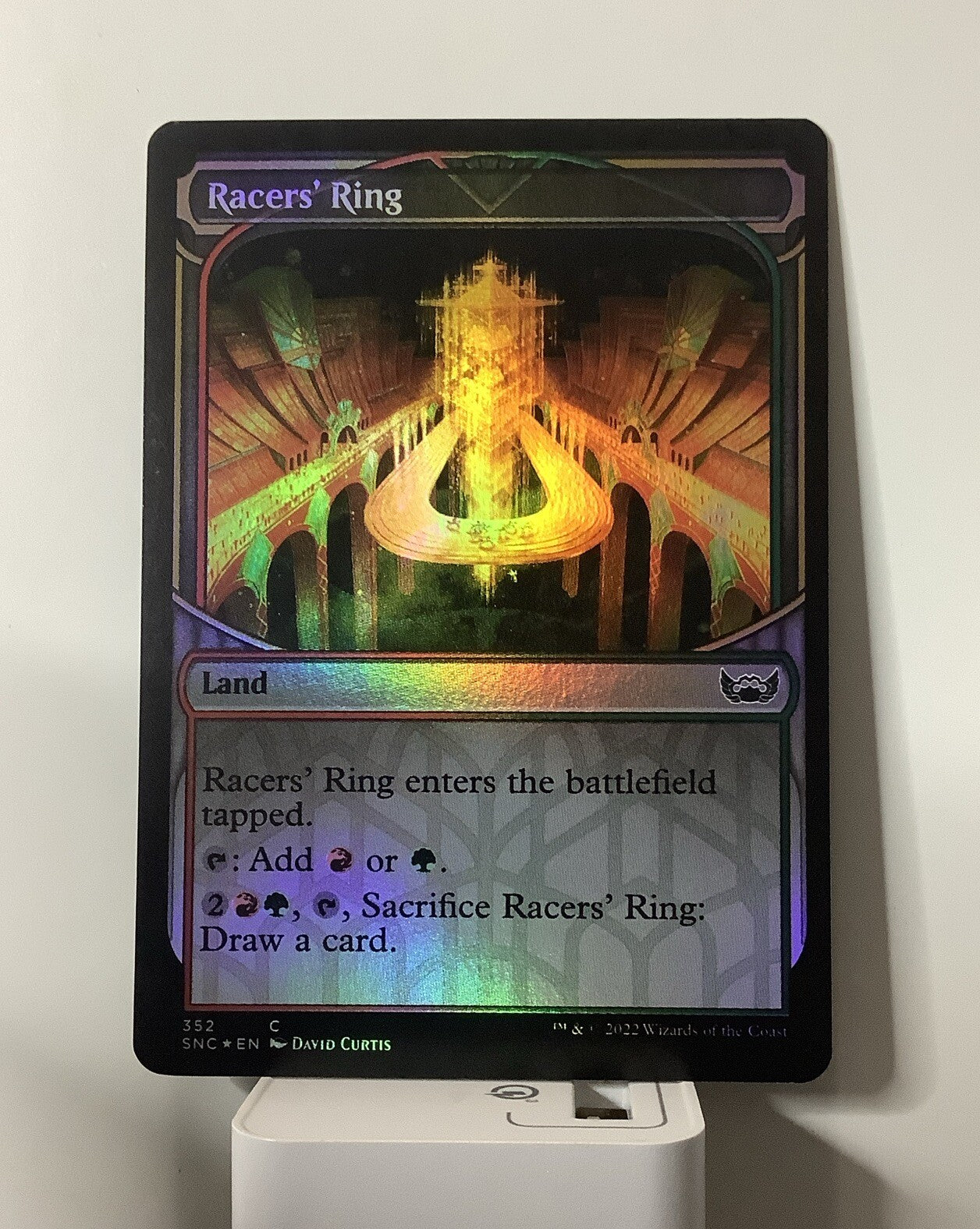Racers' Ring Showcase Foil MTG card (Streets of New Capenna)