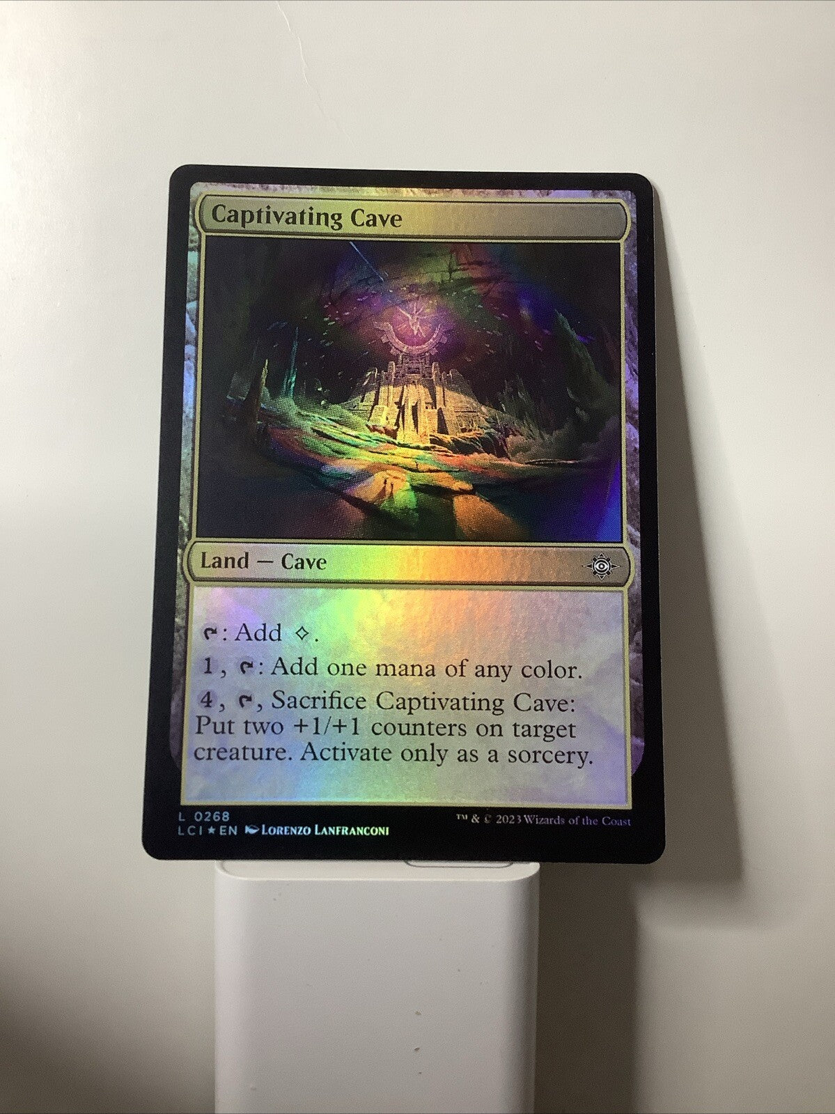 Captivating Cave LCI #268 Foil MTG Card DM Vault Co