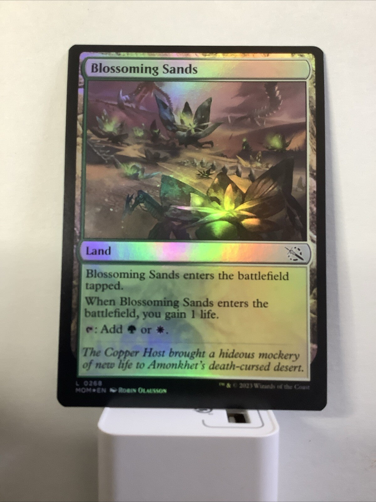 Blossoming Sands Foil from March of the Machine, card #260.