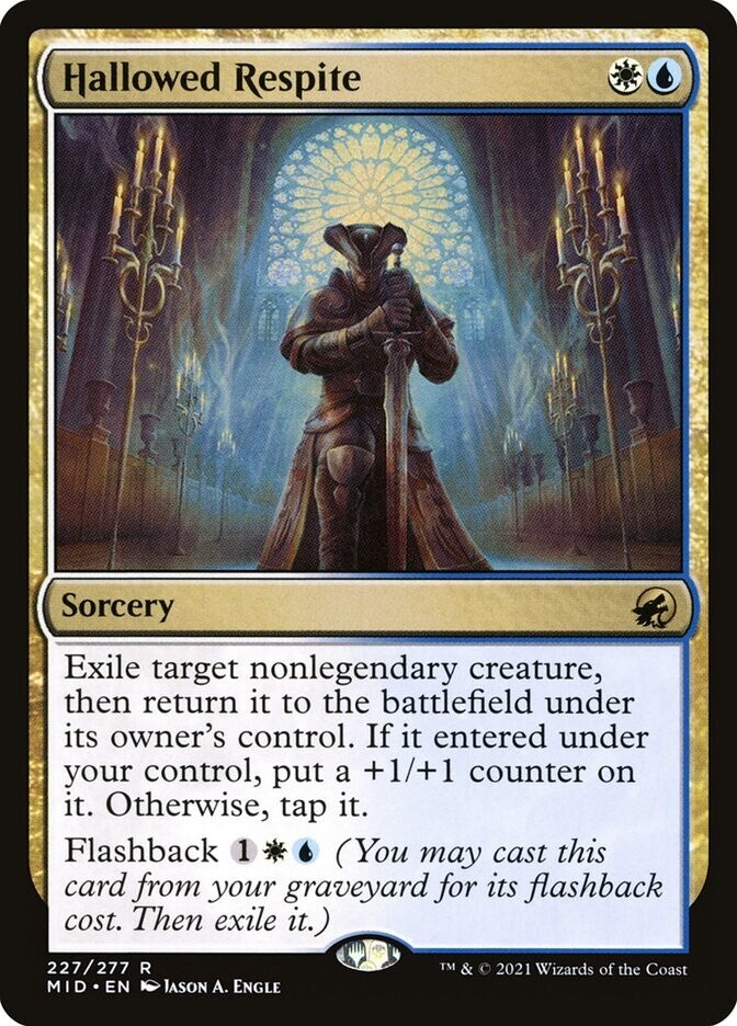 Hallowed Respite MTG Midnight Hunt rare card