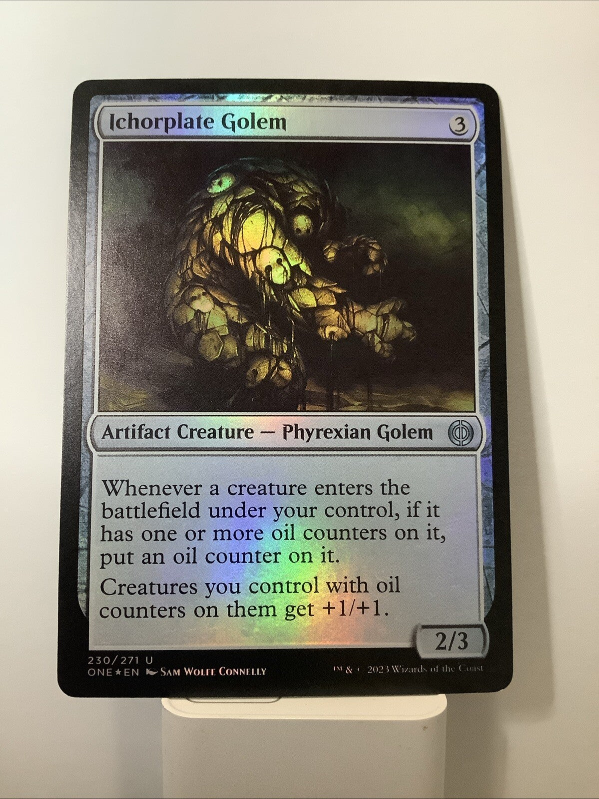 Ichorplate Golem — Phyrexia: All Will Be One — Foil Uncommon — 230