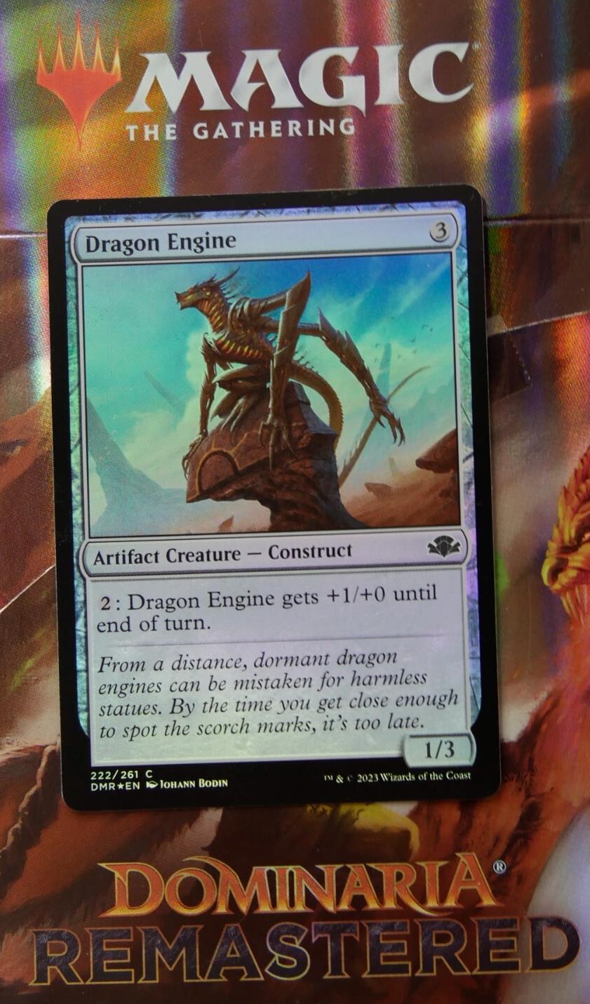 Dragon Engine — Dominaria Remastered — Foil Uncommon — 222