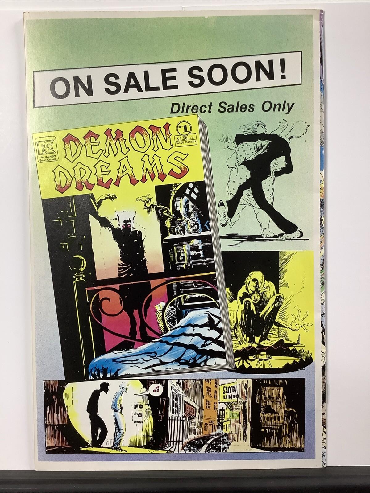 A Conrad Thrillogy #1 (1984) — PC Comics — Direct Edition