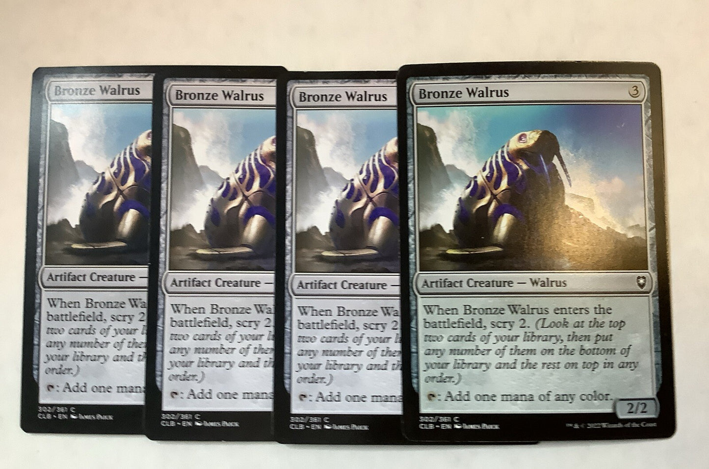 Bronze Walrus — Commander Legends Battle for Baldur's Gate — Common — 302