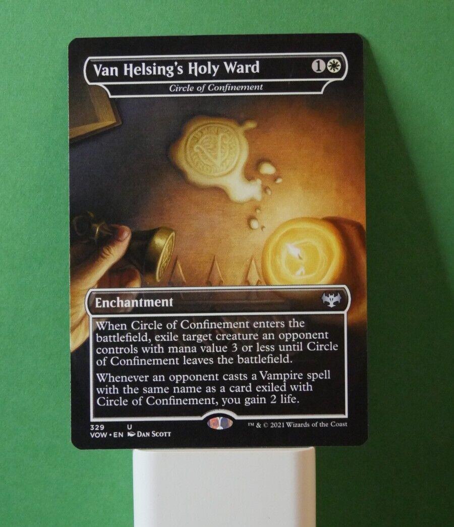 Van Helsing’s Holy Ward Circle of Confinement Magic the Gathering Dracula Series card