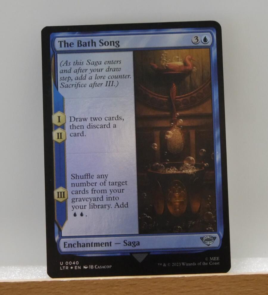 The Bath Song LTR 040 Foil from The Lord of the Rings: Tales of Middle-earth.