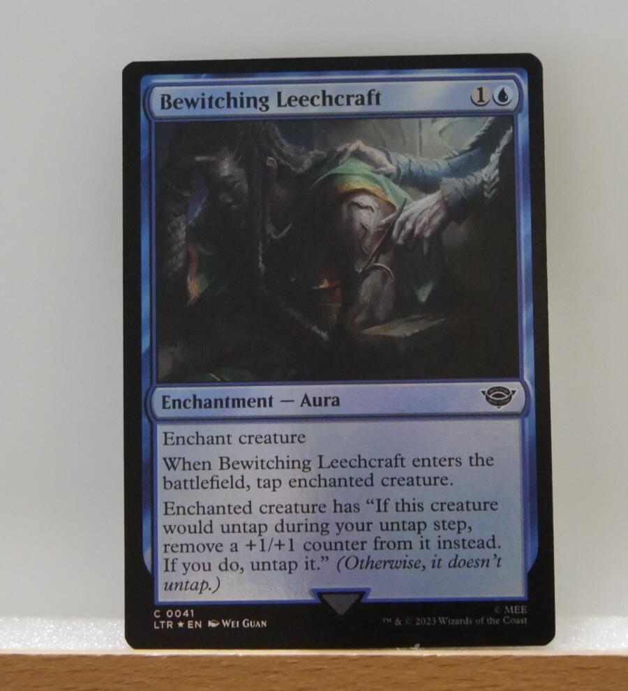Bewitching Leechcraft LTR 041 Foil from The Lord of the Rings: Tales of Middle-earth.