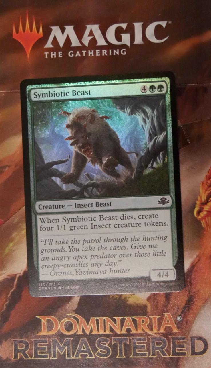 Symbiotic Beast foil MTG card from DMR 180 by DM Vault Co