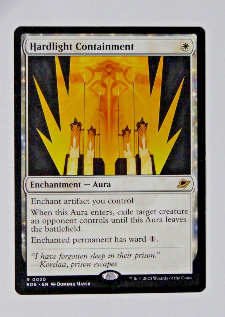 Hardlight Containment EOE 020 Regular MTG Card DM Vault Co