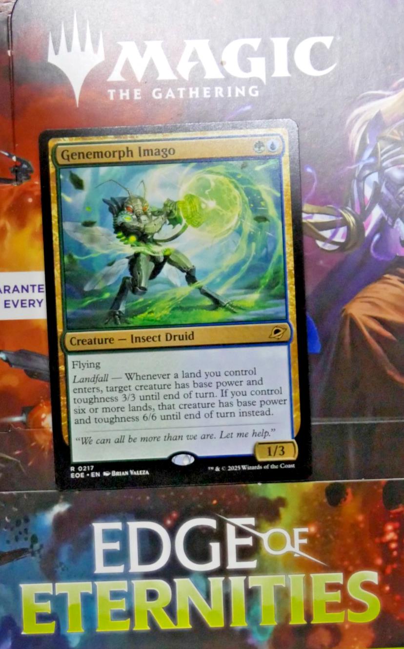 Genemorph Imago MTG Edge of Eternities rare creature card 0217