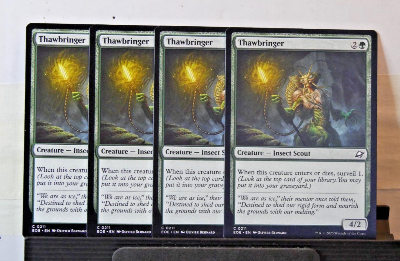Thawbringer x4 EOE 211 Regular Finish Playset from Edge of Eternities.