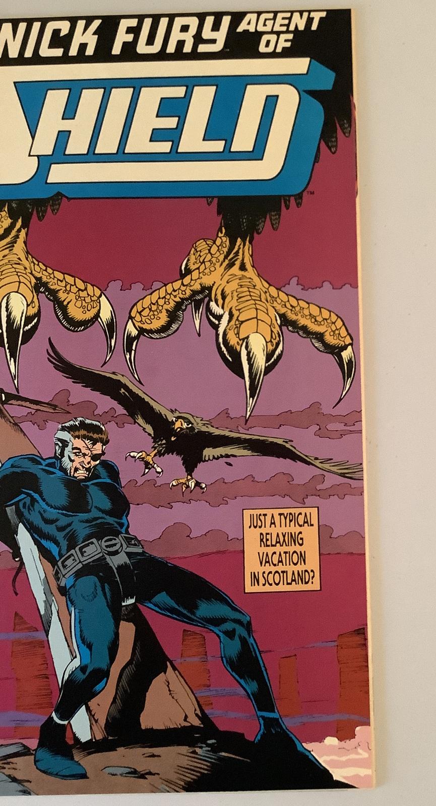 Nick Fury, Agent of S.H.I.E.L.D. #11 Marvel 1990 Scotland Mission