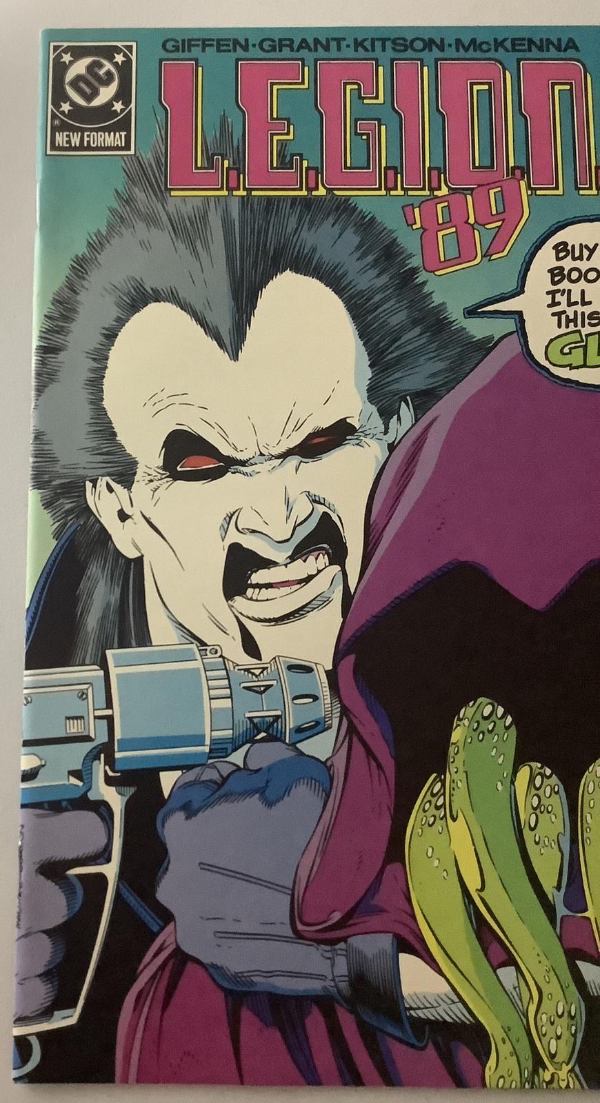 L.E.G.I.O.N. '89 #4 DC Comics 1989 Lobo Sci-Fi