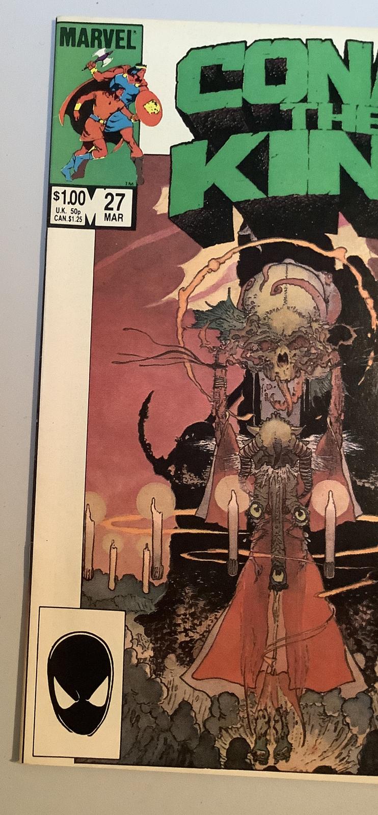 Conan the King #27 (1985) Thoth-Amon Stygia Fantasy Horror
