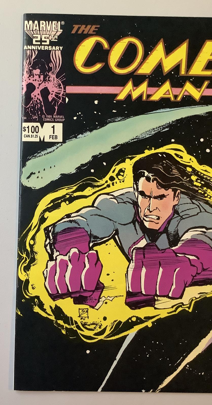 Comet Man #1 Marvel Comics 1987 Cosmic Debut