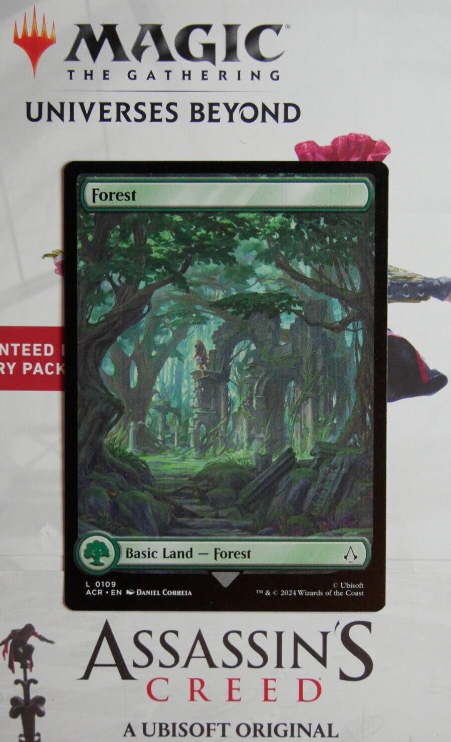 Forest ACR #109 Extended Art Regular Finish from Universes Beyond: Assassin's Creed.