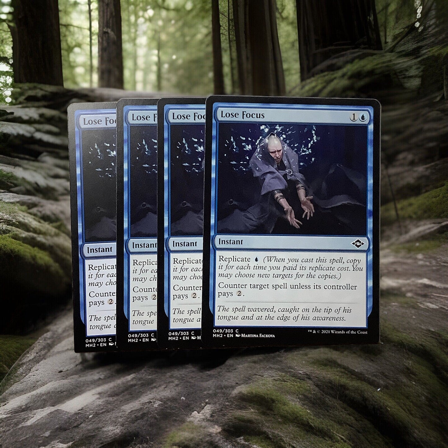MTG MH2: X4 Lose Focus (Instant) Modern Horizons 2 049/303 Regular Common