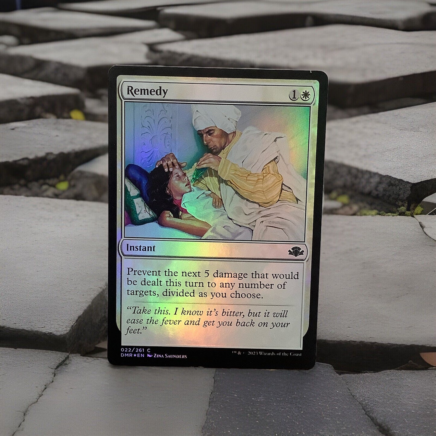 MTG DMR: Remedy (Instant) Dominaria Remastered 022/261 Foil Common