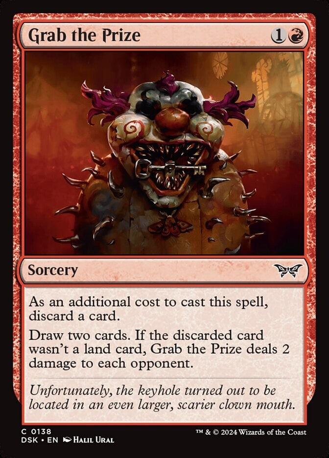 Grab the Prize DSK 138 regular finish Magic the Gathering card