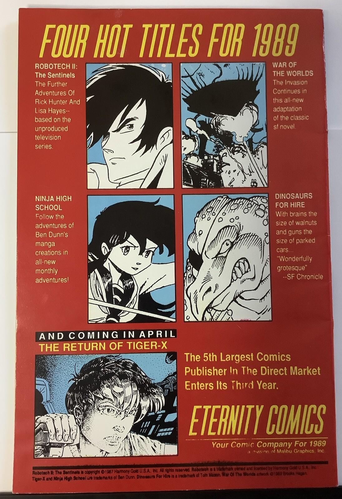 Warlock 5 #18 (Aircel Comics January 1989)