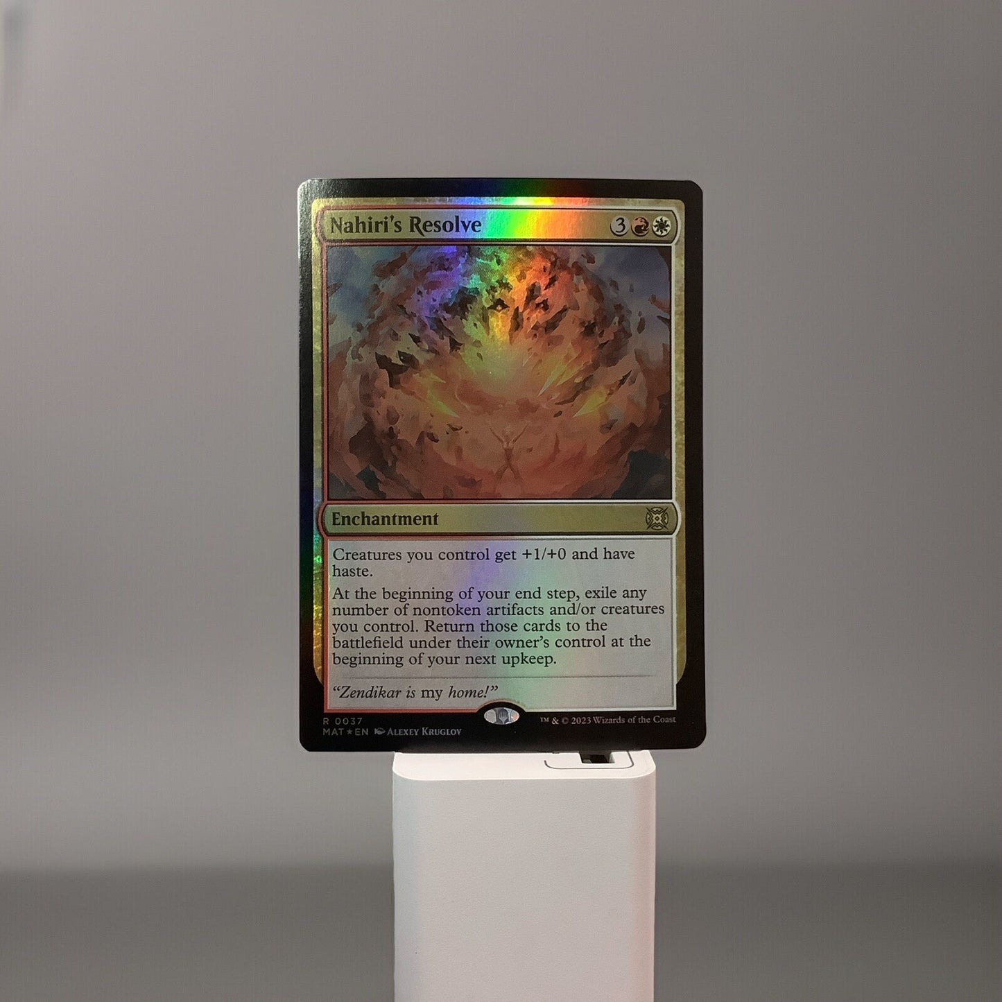 Nahiri's Resolve — March of the Machine The Aftermath — Foil Rare — DM Vault Co.