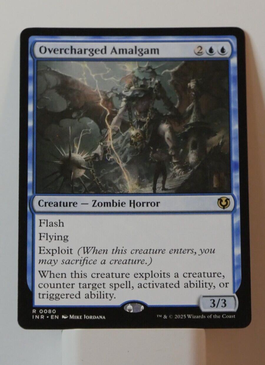 Overcharged Amalgam INR 0080 Rare Creature MTG Innistrad Remastered Regular Finish