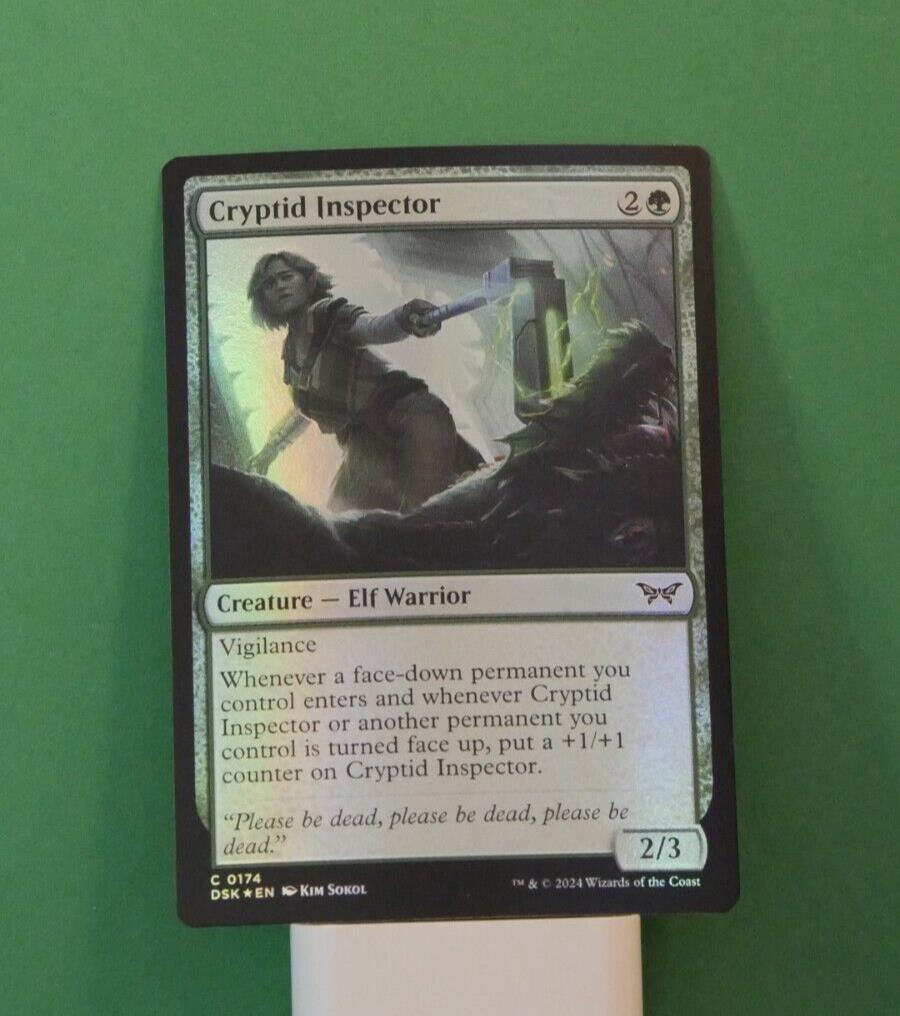 Cryptid Inspector Foil DSK #174 MTG DM Vault Co