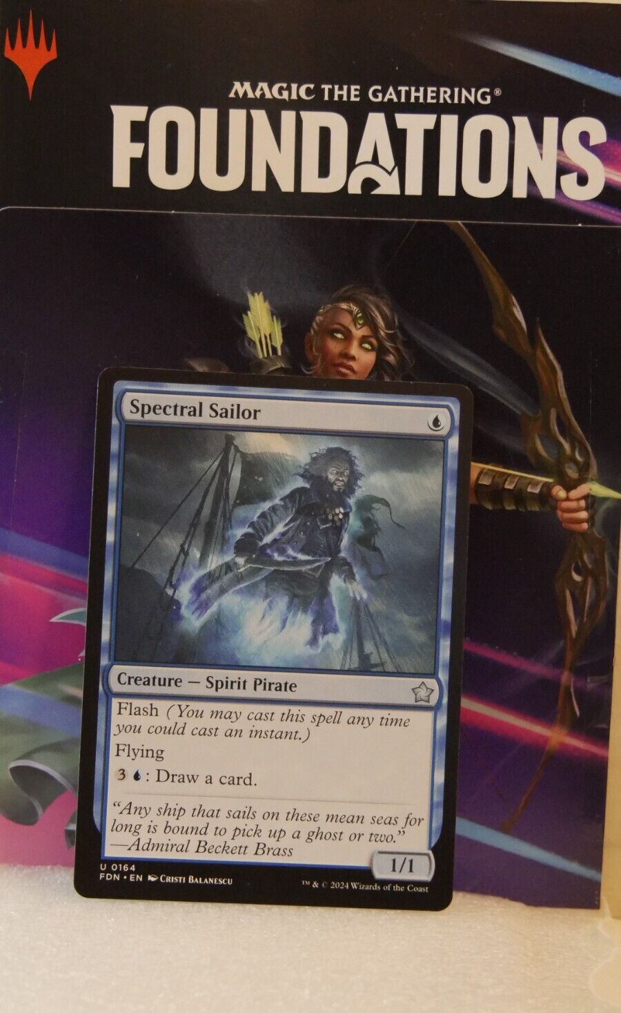 MTG Foundations FDN Blue Commons Uncommons You Pick Choose Your Card