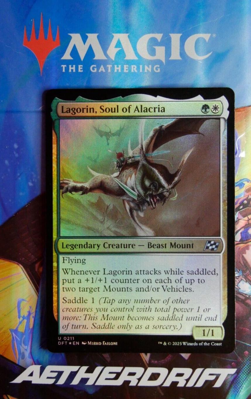Lagorin, Soul of Alacria foil legendary creature MTG Aetherdrift
