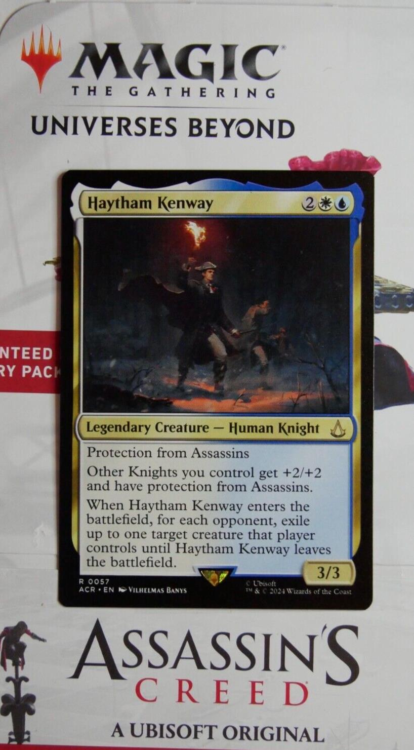 Haytham Kenway #57 from Universes Beyond: Assassin's Creed.