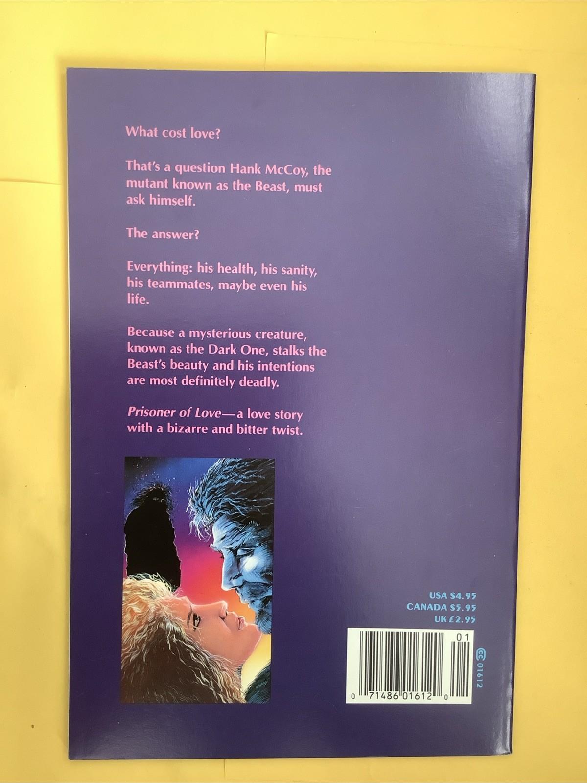 X-Factor: Prisoner of Love (1990) — Marvel Comics Graphic Novel — First Printing