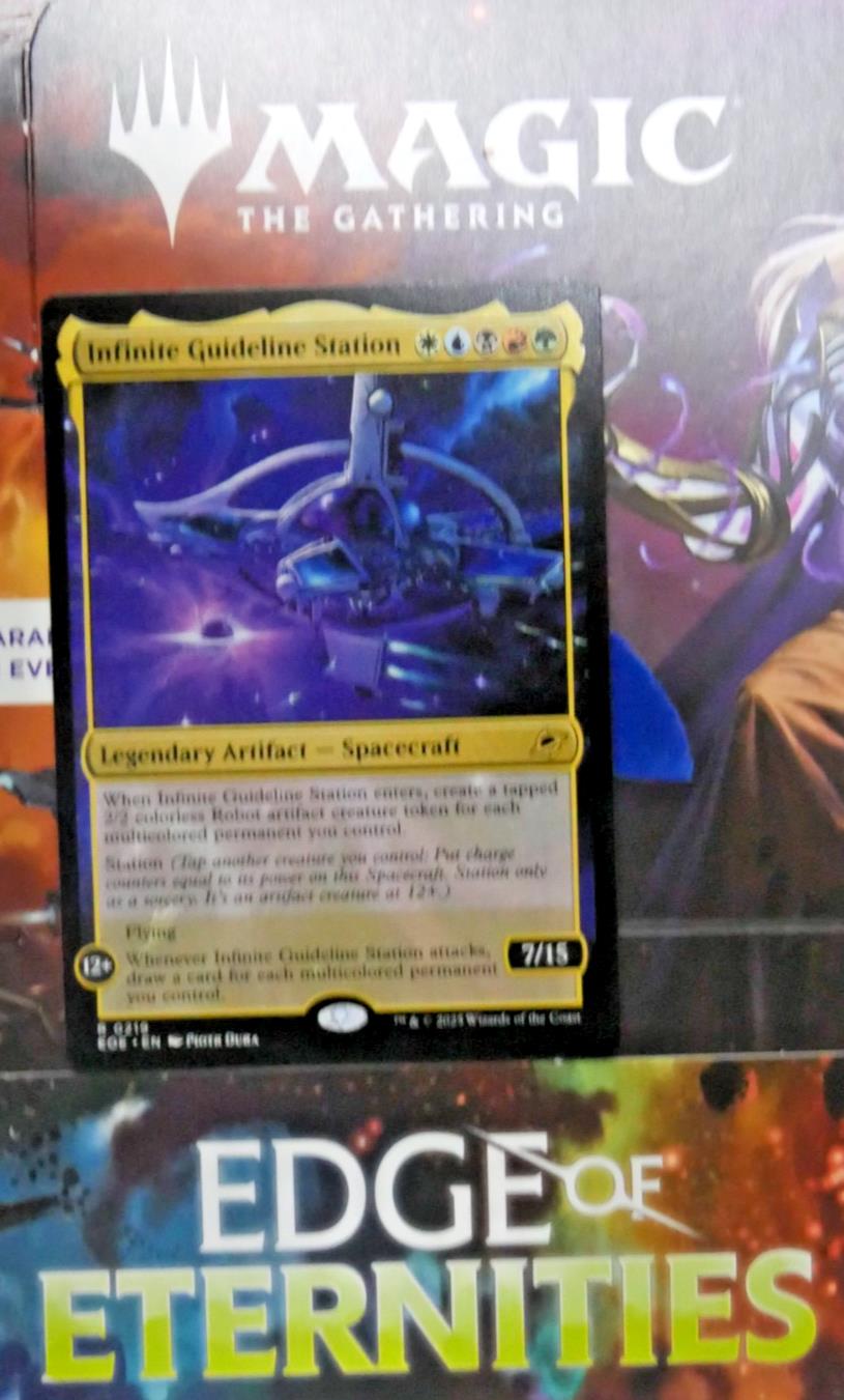 Infinite Guideline Station — Edge of Eternities — Regular Rare — 219