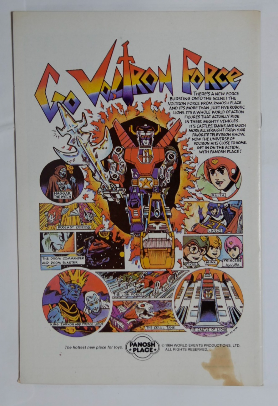 Voltron #3 (Modern (1980s) 1985)