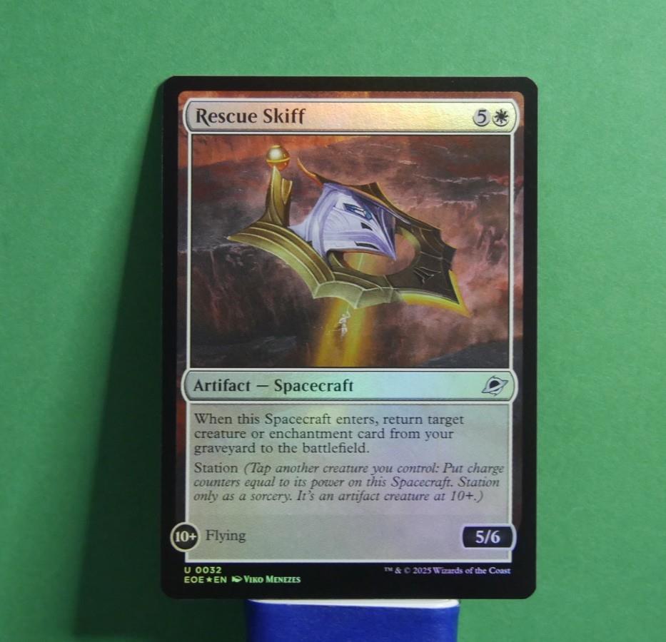 MTG EOE: Rescue Skiff (Artifact) Edge of Eternities Uncommon Foil 0032