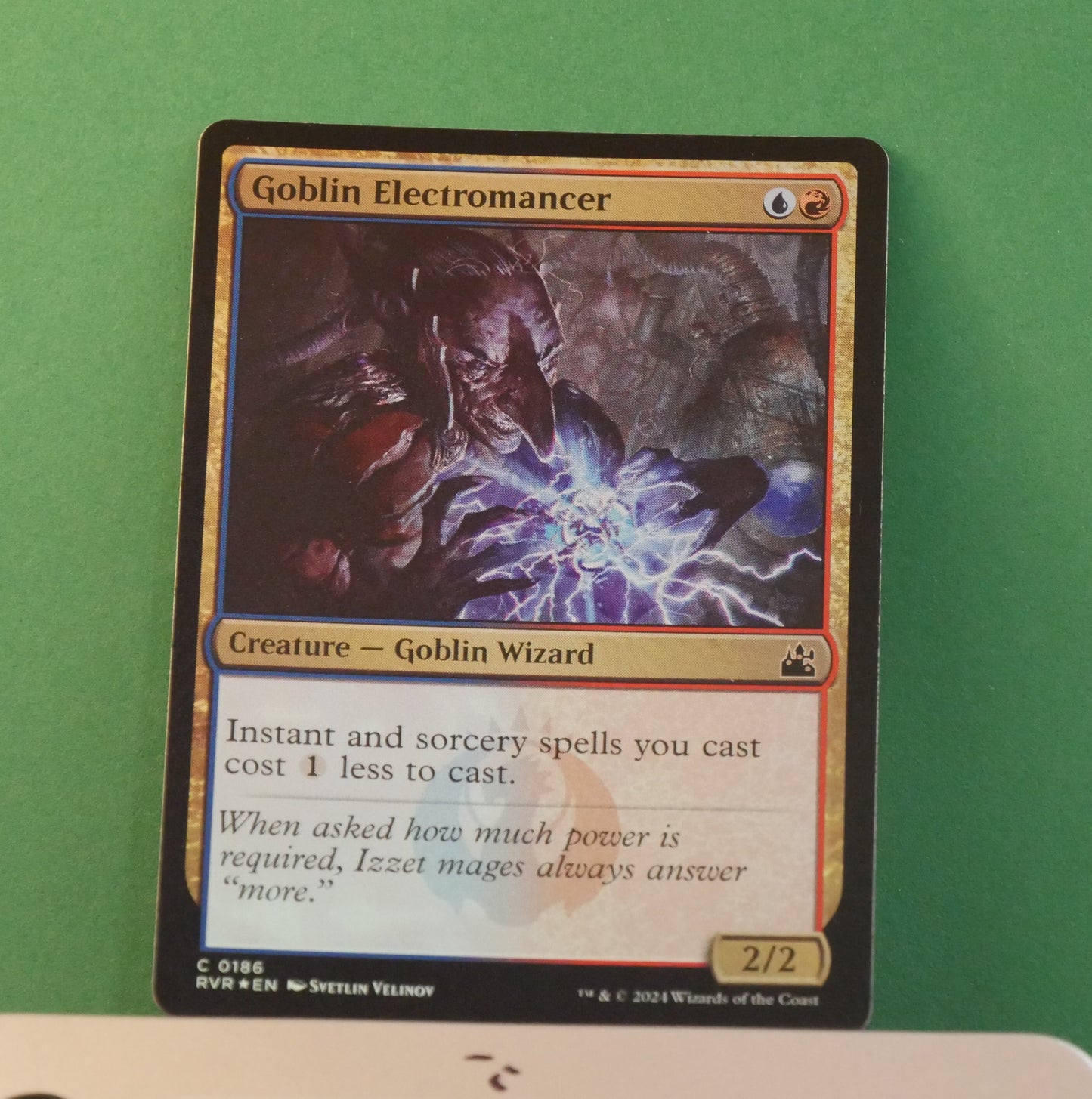 MTG RVR: Goblin Electromancer (Creature) Ravnica Remastered Common Foil 0186