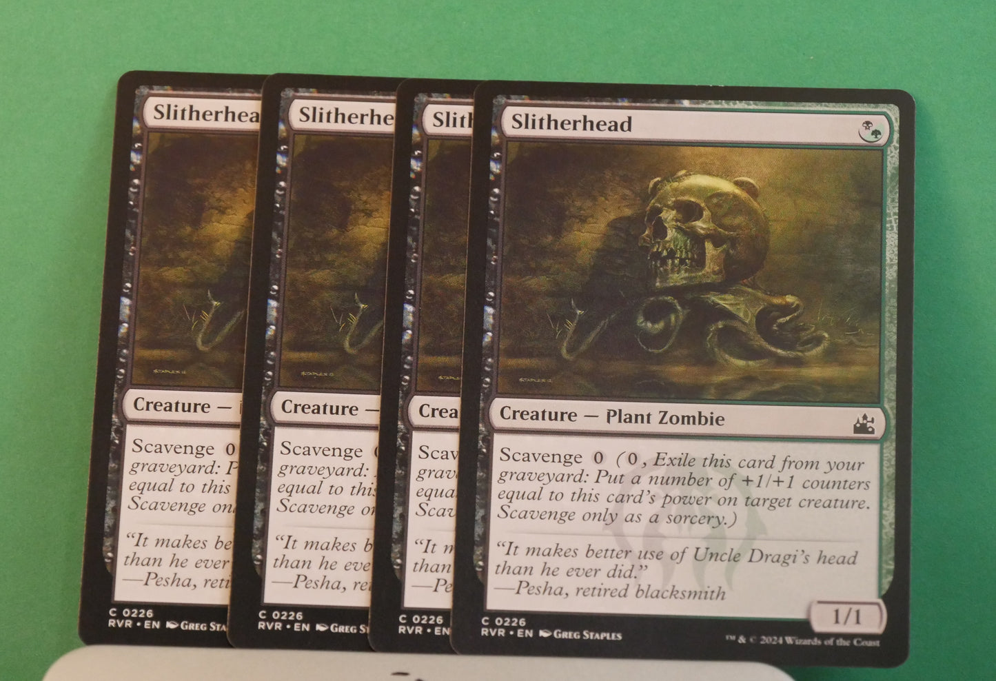 MTG RVR: X4 Slitherhead (Creature) Ravnica Remastered Common 0226