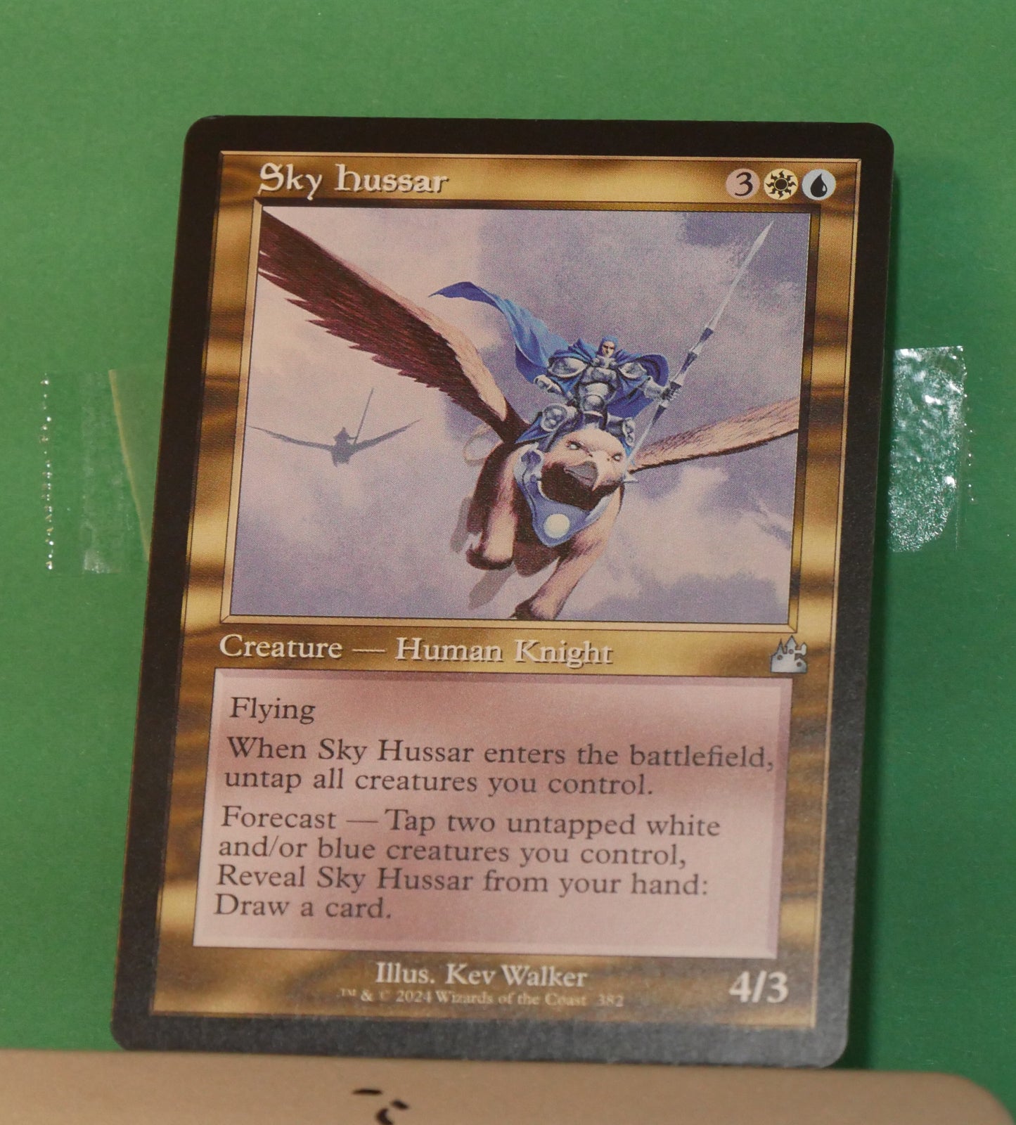 MTG RVR: Sky Hussar (Creature) Ravnica Remastered Retro Frame Uncommon 382